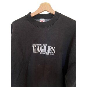 VTG 1994 Eagles World Tour Hell Freezes Over Crew Sweatshirt Men's Womens Size L